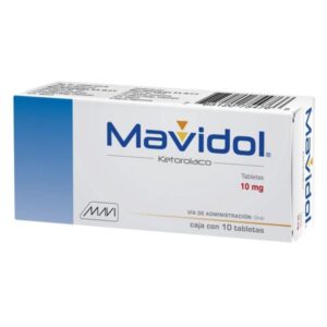 MAVIDOL KETOROLACO TBLS 10 MG C/10