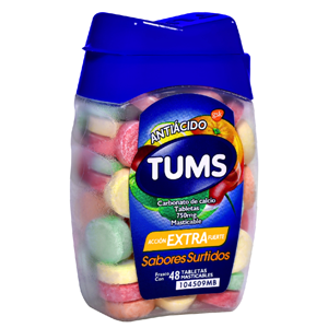 TUMS EXTRA SURT TAB MAST C48