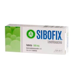 SIBOFIX LEVOFLOXACINO 500 MG TAB C7