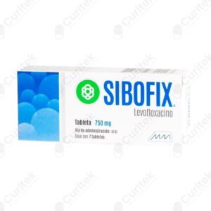 SIBOFIX LEVOFLOXACINO 750 MG C/7