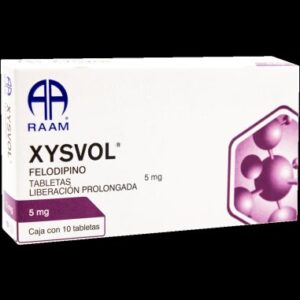 XYSVOL FELODIPINO LP 5MG TBLS C/10