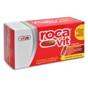 ROCA-VIT PERLAS CAP C/50+10