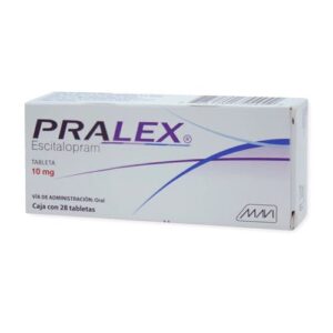 PRALEX ESCITALOPRAM 28 TAB 10 MG