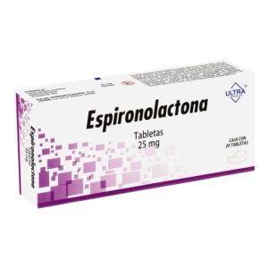 ESPIRONOLACTONA TAB 25 MG C/20