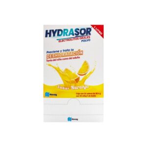 HYDRASOR ELECTROLITOS NARANJA CAJA C/25 SOBRES DE 28.5 G