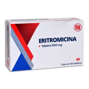ERITROMICINA TBLS 500 MG C/20