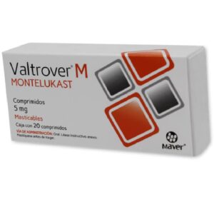 VALTROVER M 5 MG TBLS MASTICLABLES C/20