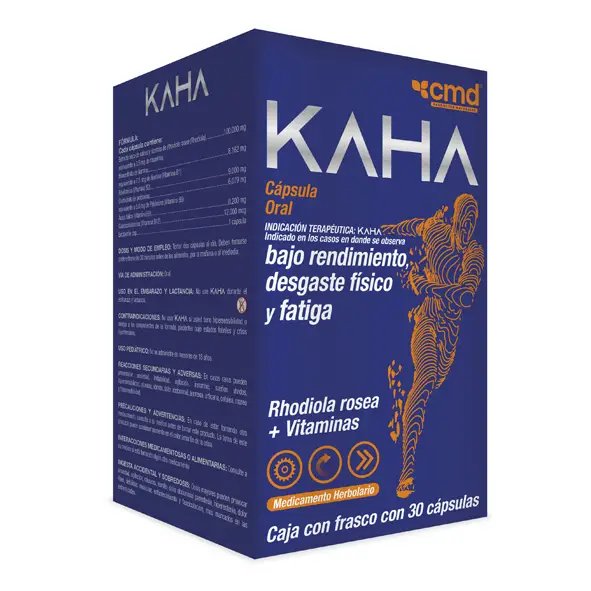 KAHA COMPLEJO B + RHODIOLA ROSEA CAPSULAS C/30