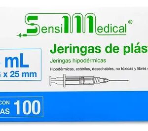 JERINGA AZUL 3ML (23X25) C/100