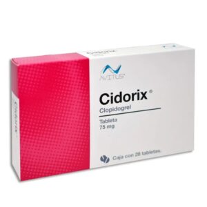 CIDORIX CLOPIDOGREL 75 MG C/28 TBLS