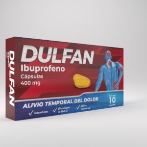 DULFAN IBUPROFENO 400 MG CAP C/10