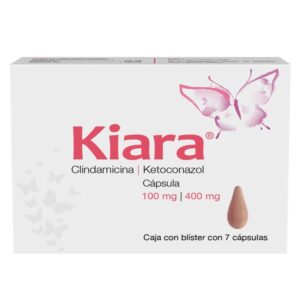 KIARA CLINDAMICINA/KETOCONAZOL 100/400 C/7 OVULOS
