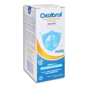 OXOLBRUL DEXTROMETORFANO/AMBROXOL ADT 120 ML