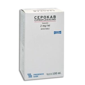 CEPOKAB CIPROFLOXACINO INY I.V 100 ML