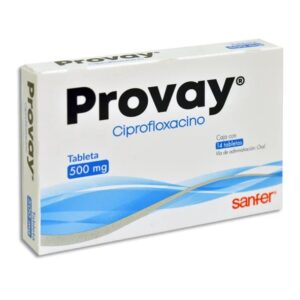 PROVAY CIPROFLOXACINO 500 MG C/14