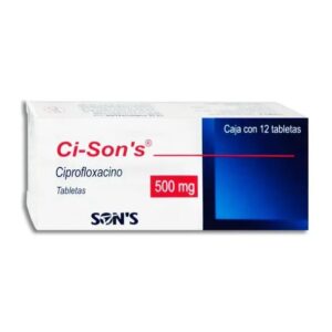 CI-SONS CIPROFLOXACINO 500 MG C_12