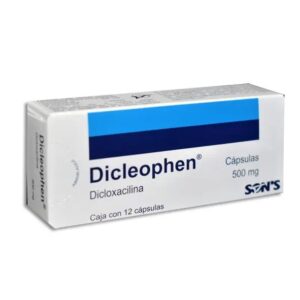 DICLEOPHEN DICLOXACILINA CAP 500 MG C/12