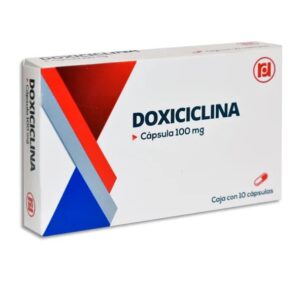 DOXICICLINA 100 MG CAP C/10