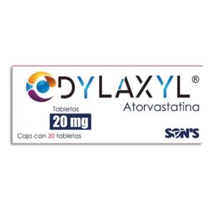 DYLAXIL TBLS ATORVASTATINA 20 MG C/20 TBLS