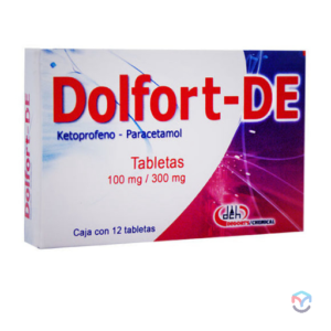 DOLFORT-D KETOPROFENO-PARACERAMOL 100/300 MG C/12