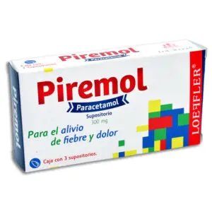 PITEMOL PARACETAMOL SUPISITORIOS C/3