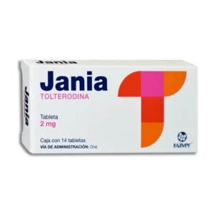 JANIA TOLTERODINA 2MG C/14