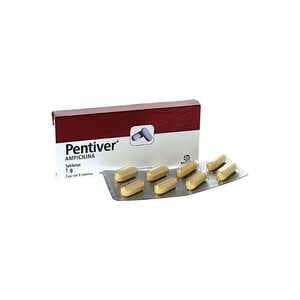 PENTIVER AMPICILINA 1 GR TBLS C/8