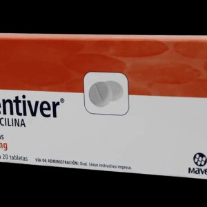 PENTIVER AMPICILINA 500 MG C/20