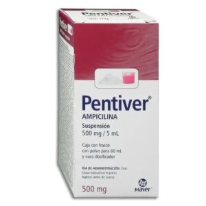 PENTIVER AMPICILINA SUSP 500 MG 60 ML