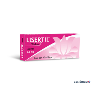 LISERTRIL 2.5 MG TBLS C/30  TIBOLONA
