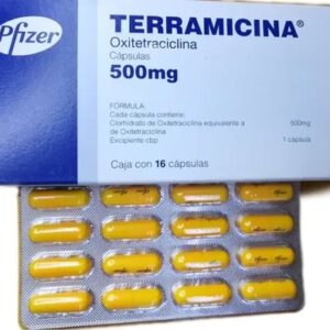 TERRAMICINA CAP 500 ABARROTE