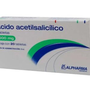 AC. ACETILSALICILICO 500 MG TBLS C/20