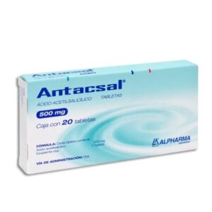 ANTACSAL 500 MG C/20 COMPRIMIDOS