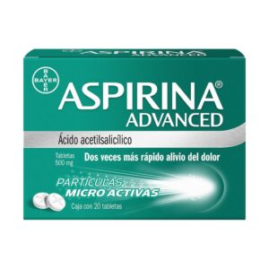ASPIRINA ADVANCE 500 MG C/20