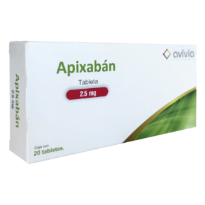 APIXABAN 2 5 MG TBLS C/20