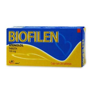 BIOFILEN 100 MG C/28 TBLS