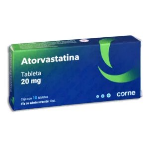 ATORVASTATINA 20 MG TBLS C/10