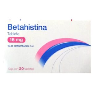 BETAHISTINA 16 MG C/20 TBLS
