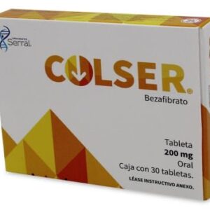 COLSER 200 MG C/30  TBLS
