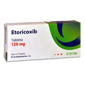 ETORICOXIB 120 MG C/7 TBLS