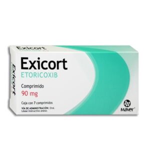 EXICORT 90 MG C/7 TBLS