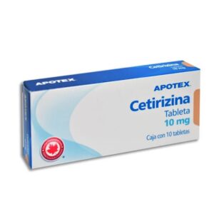CETIRIZINA 10 MG TBLS C/10