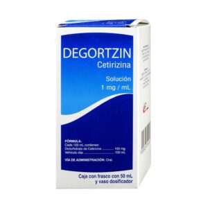 DEGORTZIN 100MG / 100 ML SOL 5O ML