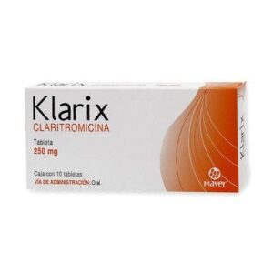 KLARIX TBLS 250 MG C/10