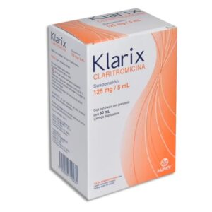 KLARIX 125 MG SUSP