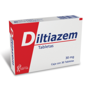 DILTIAZEM 30 MG TBLS C/30
