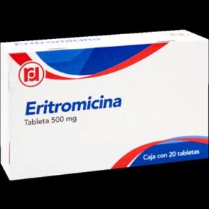 ERITROMICINA TBLS 500 MG C/20