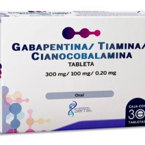 GABAPENTINA/TIAMINA/CIANCOBALAMINA/ C/30 TBLS