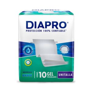 PAÑAL DIAPRO PRED. GEL C/10