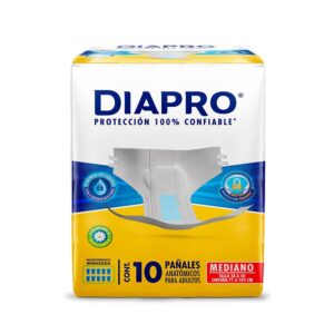 PAÑAL DIAPRO MED ADULTO C/10
